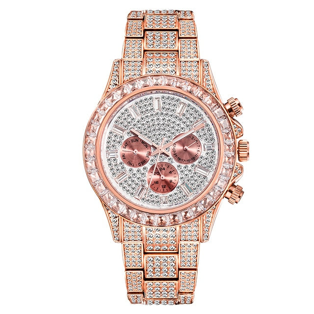 Diamond Calendar Watch