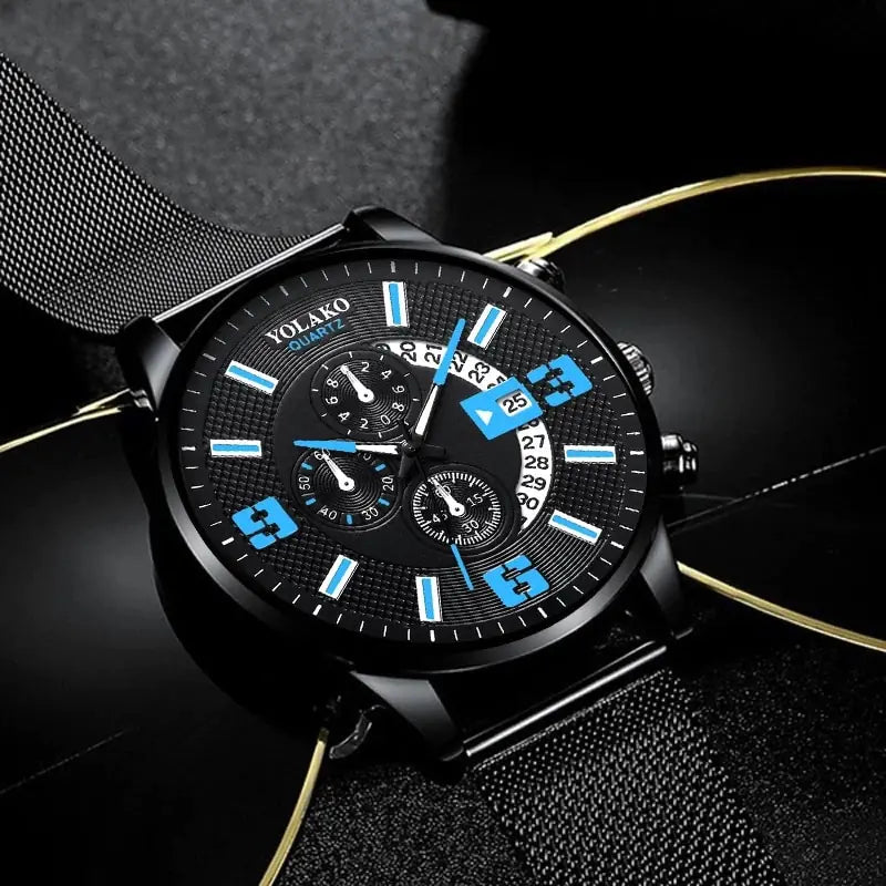 Watches Men's Fashion Calendar