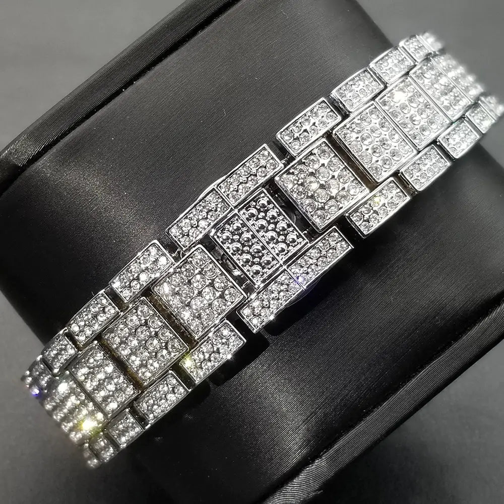 Diamond Calendar Watch