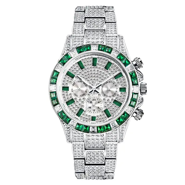 Diamond Calendar Watch