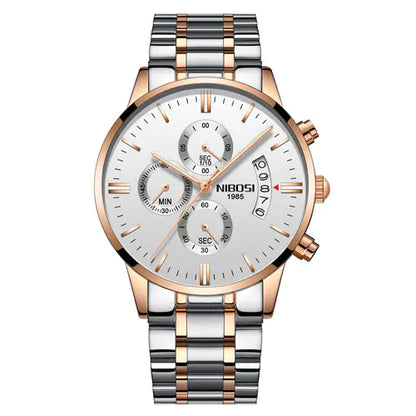 Elite Gold Luxury Men's Watch