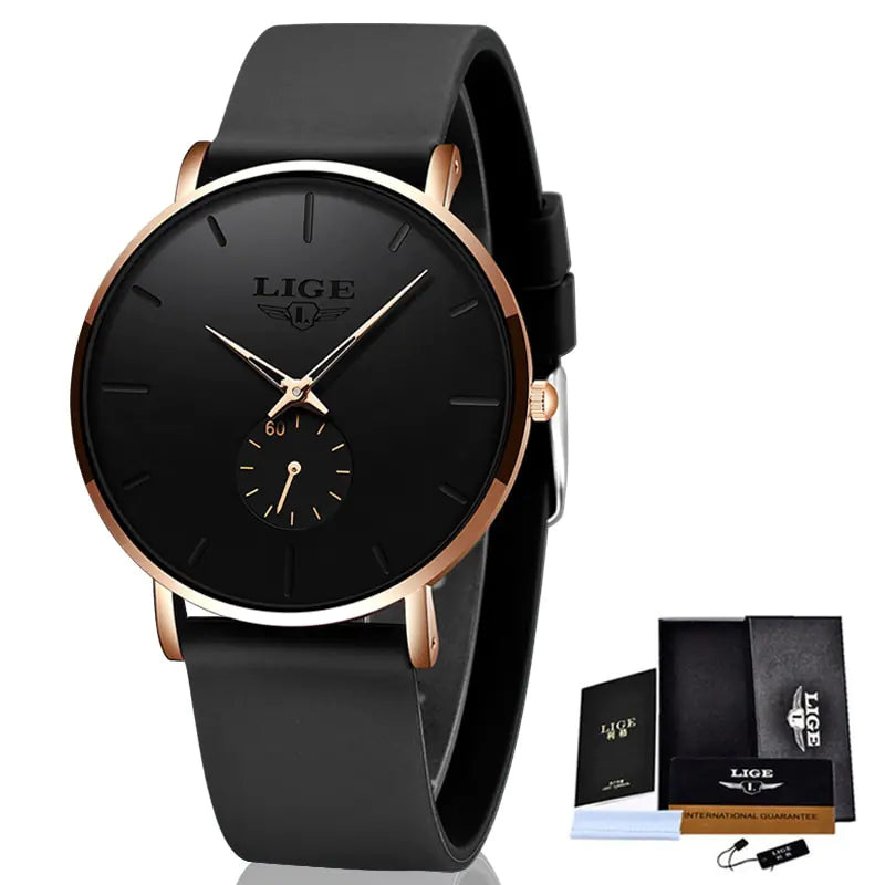 LIGE Men's Watch – The Perfect Blend of Elegance and Functionality