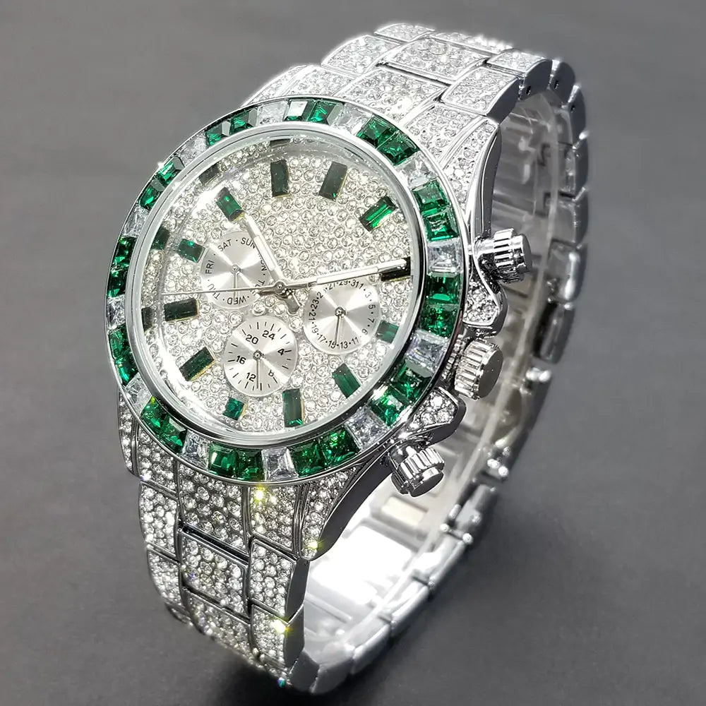 Diamond Calendar Watch