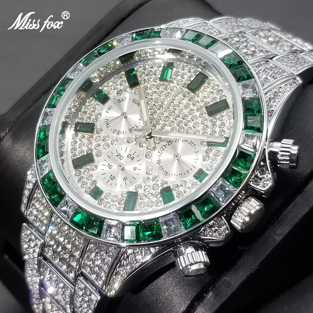 Diamond Calendar Watch