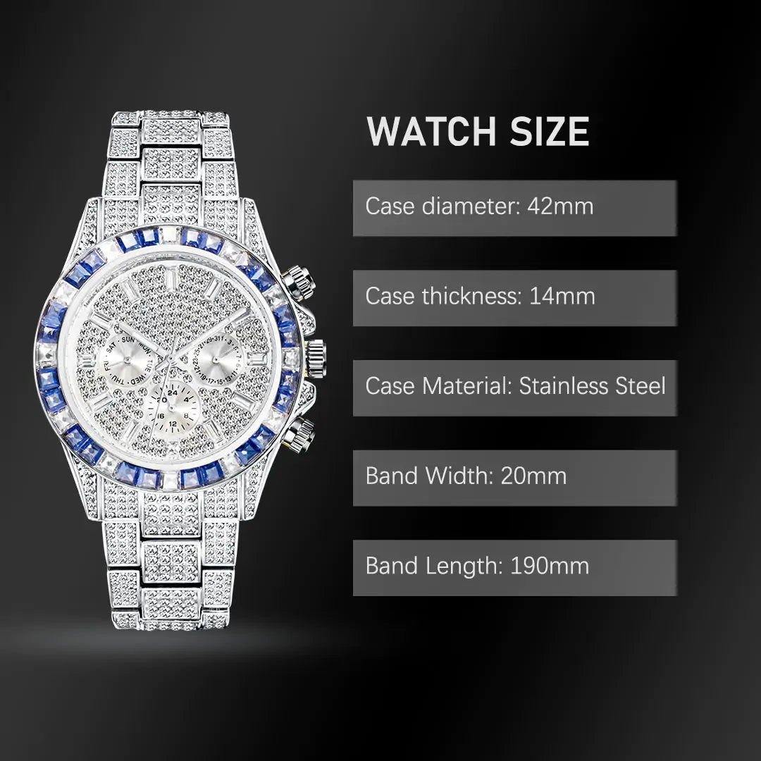 Diamond Calendar Watch