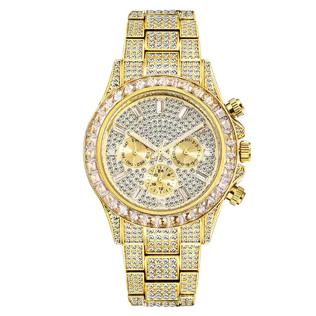 Diamond Calendar Watch