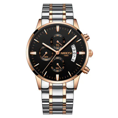 Elite Gold Luxury Men's Watch